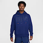 Nike Club Men's Pullover Fleece Hoodie. Nike.com